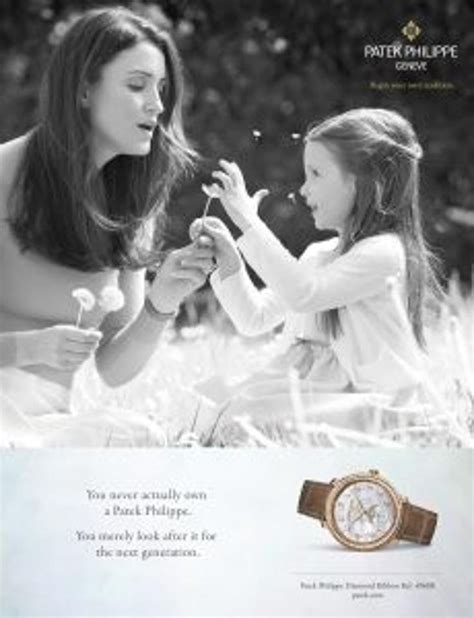 patek philippe advertising campaign|Patek Philippe watch advertising.